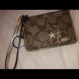 Coach wristlet/keychain